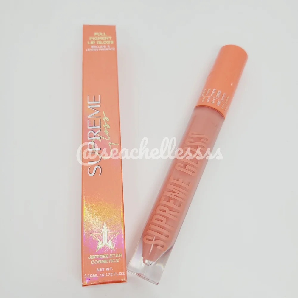 Entwined Jeffree Star Supreme Gloss Nude Brand New in Box Authentic